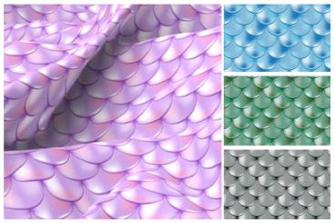 Dekostoff - Schuppen 