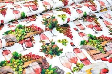 Dekostoff - Weingenuss 