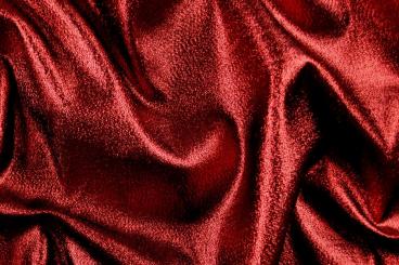 Lurex Stoff - Rot - 3,0 Meter 