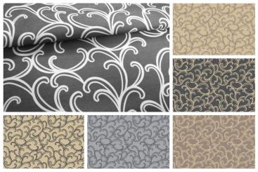 Wärmevorhang-Stoff - Rokoko Style 1 