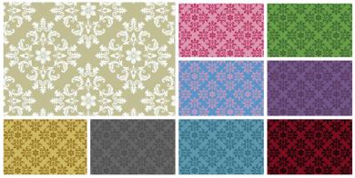 Wärmevorhang - Barock - Luxury -Ornament 