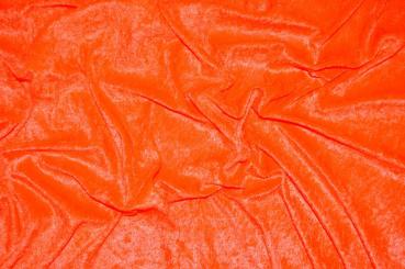 Pannesamt Neon-Orange - B-Ware 