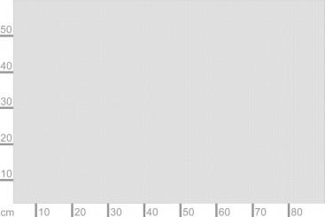 Voile Streifen Stavern 300cm breit Weiß