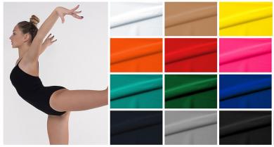 Tanzkleiderstoff matt 