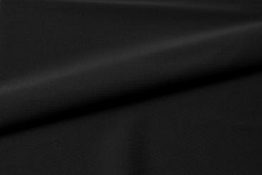Badeanzugstoff matt - Schwarz - 1,0 Meter 