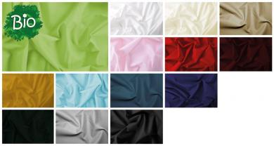 Mundschutzstoff light - mercerisiert - BIO 