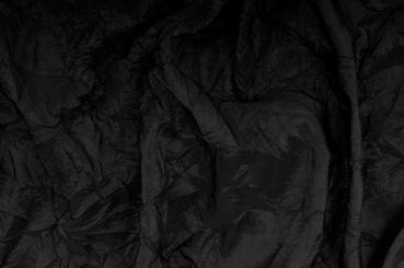 Crinkle Taft deluxe - Schwarz - 2,0 Meter 