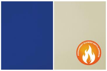 PVC-Markisen-Folie Deluxe - uni - permanent B1 