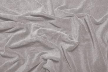 Frottee Stretch - Hellgrau - 1,0 Meter 