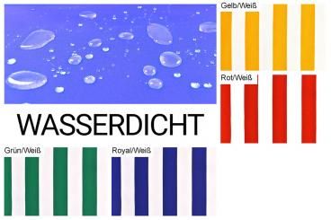 Polyester-Stoff - reißfest und wasserdicht - Blockstreifen 