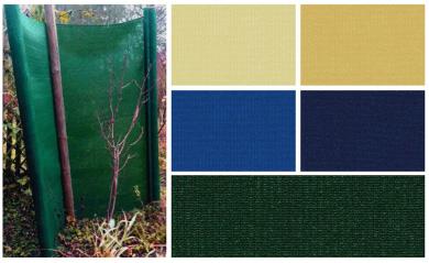 Wind- und Sichtschutzgewebe Deluxe - 4 Meter breit bzw. hoch 