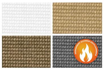 Beschattungsgewebe - permanent schwer entflammbar - 300 cm 