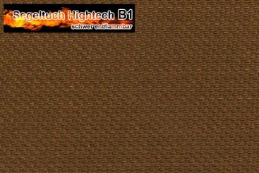 Segeltuch Hightech B1 - 240 g - Fluorcarbon - Braun - 1,0 Meter 