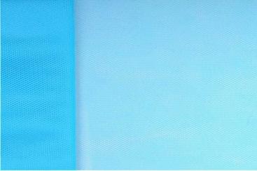 Tüll schwer entflammbar Türkis