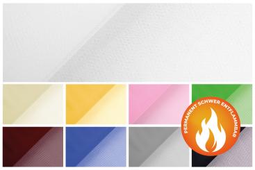 Tüll permanent schwer entflammbar 