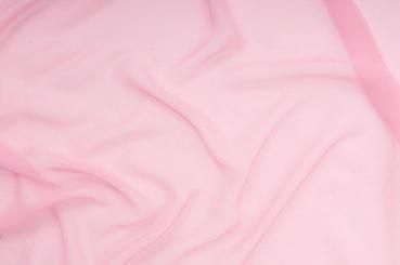 Chiffon Stoff - Rosa - 2,0 Meter 