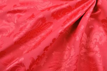 Barock Stoff Siena - 280 cm Rot