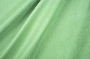 Gardinen- und Dekostoff Softvelours - uni Apfelgrün