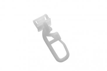 GARDINIA Klickgleiter für Gardinenschiene – 50 Stck. - Weiß 