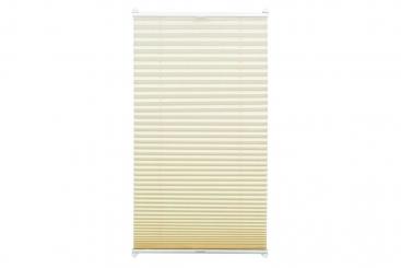 EASYFIX Thermo-Plissee - 2 Bedienschienen - 50 x 130 cm - Elfenbein 