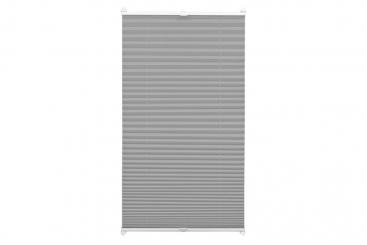 EASYFIX Plissee - 2 Bedienschienen - 40 x 130 cm - Schiefer 