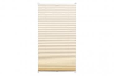 EASYFIX Plissee - 2 Bedienschienen - 40 x 130 cm - Creme 