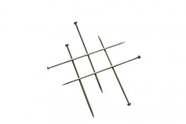 GARDINIA Metall-Stecknadeln - rostfrei - 300 Stck. 