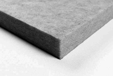 Akustikpaneel Blue Fiber - Hexagon 40 Light Grey