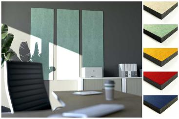 Akustikpaneel Wand - Blue Fiber - 160 x 50 cm - inkl. Befestigung 