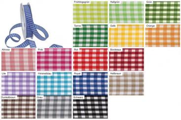 Vichy-Band 15 mm - 20 m Rolle 