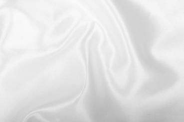 Bekleidungsstoff Satin - Seidentouch Weiß