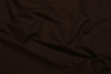 Canvas Baumwollstoff - Uni Dunkelbraun