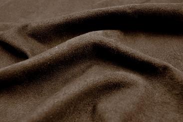 Microfaser schwer - Uni Dunkelbraun