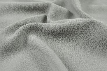 Crêpe-Chiffon - Uni Hellgrau