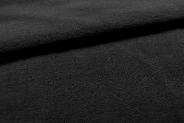 Bengaline Stretch-Stoff - Uni Schwarz