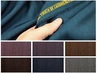 Bekleidungsstoff Melange - Cashmere feeling 
