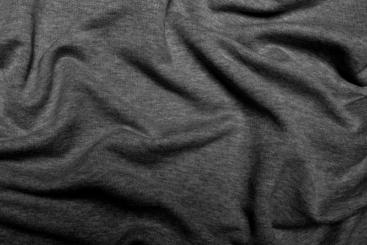 Jogging-Sweat - Uni Dunkelgrau Melange