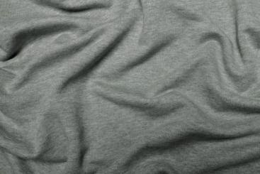 Jogging-Sweat - Uni Grau Melange