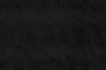 Feinripp-Cordjersey - Uni Schwarz