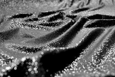 Tanzkleiderstoff Queen - Schwarz 