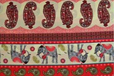 Viskosestoff - Oriental - 1,0 Meter 