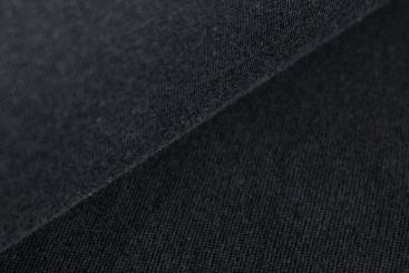 Bio Single Jersey - Uni Schwarz