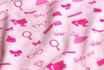 Baumwolljersey - Barby Princess 