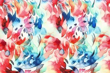 Bekleidungsstoff Digital - Maniala 