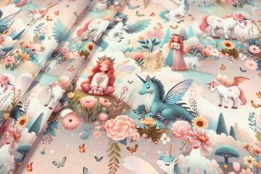 Jersey Digital - Einhorn-Märchen 