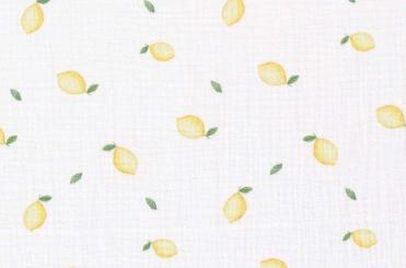 Musselin Digital - Zitronen 
