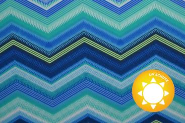 Badeanzugstoff - Ocean Zig Zag 