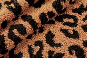 Sherpa Fleece - Premium Leo - Hellbraun 