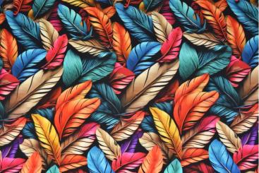 Viskosestoff 3D - Federn 