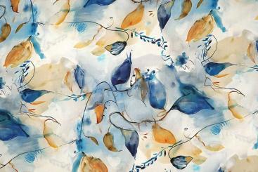 Viskosestoff - Orelia Blue 